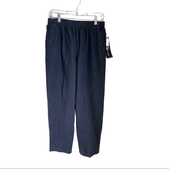 Pull-on Denim Jeans Laura  Scott Petite Size 12P - Picture 1 of 8